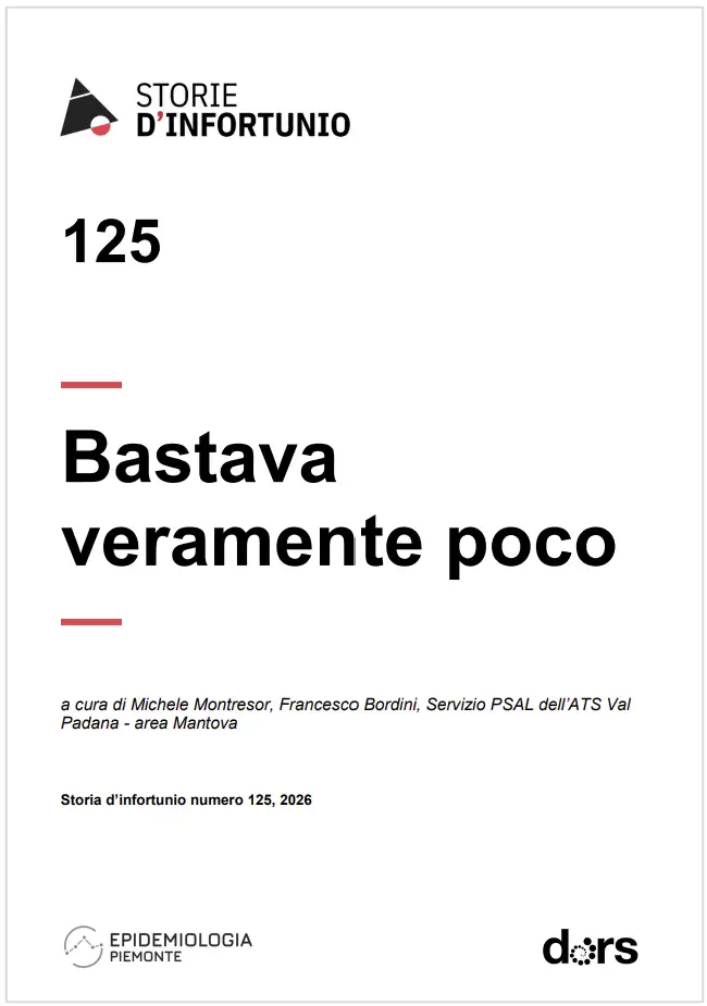 STORIE D'INFORTUNIO / Dors n. 125 2026 STORIE D'INFORTUNIO / Dors n. 125 2026